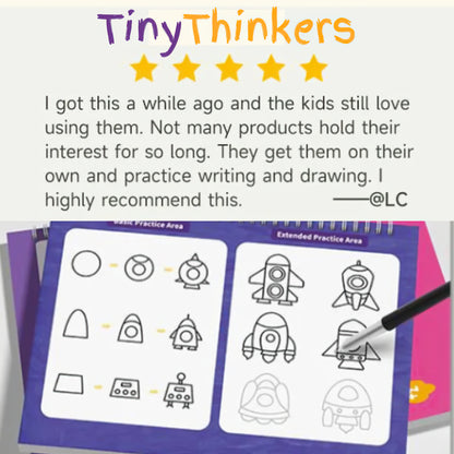 TraceTrek Workbook Full Set – Fast Track Young Minds